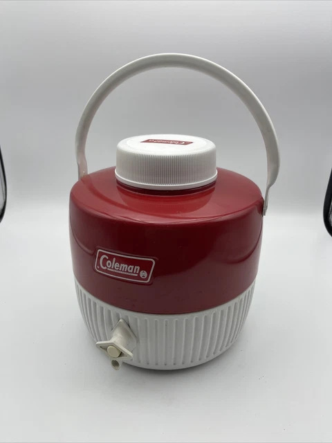 Vintage Coleman Water Jug Model 5501B703 1 Gallon Jug