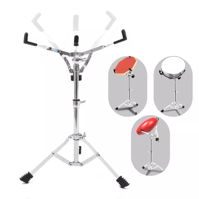 Full Metal Collapsible Snare Floor Drum Stand Rack for Snare Drum Adjustment AU