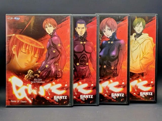 GANTZ - VOL. 1-4 DVD (ADU Films, 2004) Anime EUR 22,27 - PicClick FR