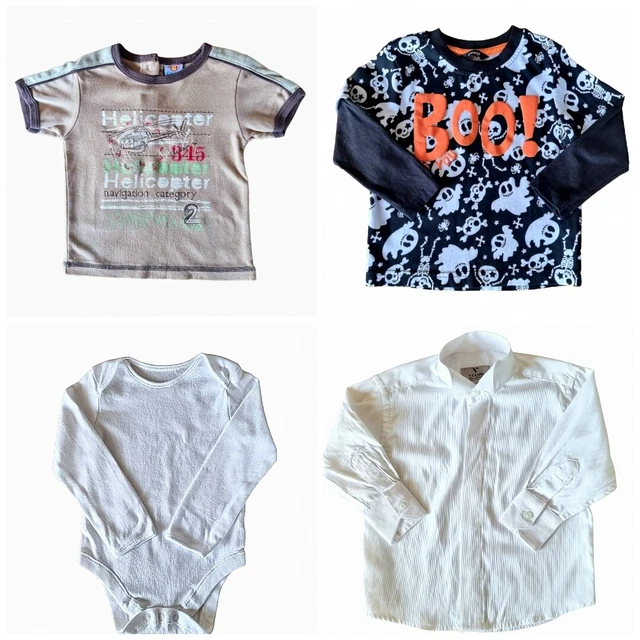 Huge Bundle Baby Boy Clothes Age 18-24 Months 20 Items Mixed Brands Nwt+Used #B 3