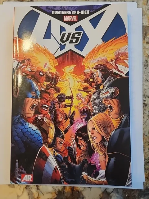 Marvel Avengers Vs Xmen Trade Paperback 2014, A Vs X, New