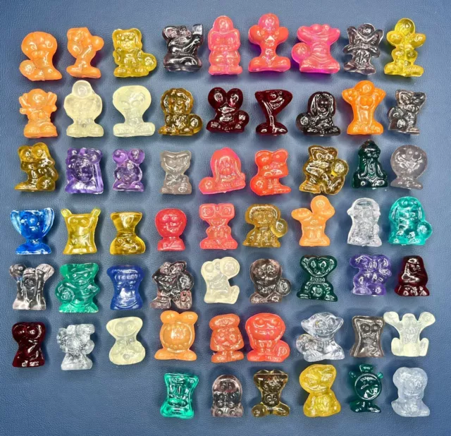 07 Original Gogo´s Crazy Bones 90´s Coca-Cola Geloucos Hielocos Brazil  Jellies