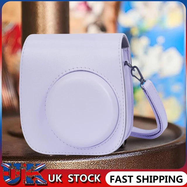 7 in 1 Camera Accessories Kit Album Camera Bag for Instax Mini 12 (Purple) .