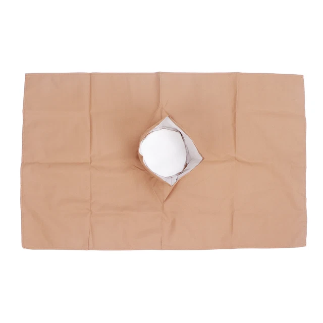 (Light Tan 50x80cm/19.7x31.5in)Massage Table Sheet Pure Cotton Simple PLM