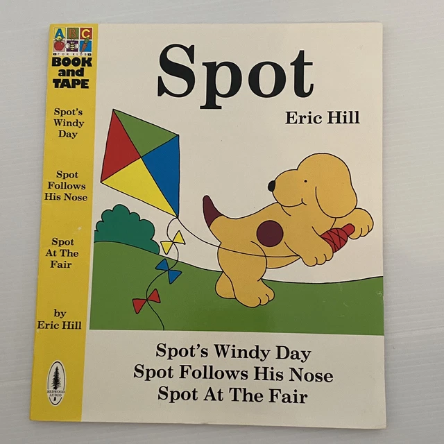SPOT THE DOG Book 90s VTG Eric Hill Spots Windy Day, Follows His Nose, No Tape $10.00 - PicClick AU