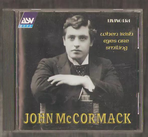 CD JOHN McCORMACK,When irish eyes are smiling.Classical/Opera/Vocal