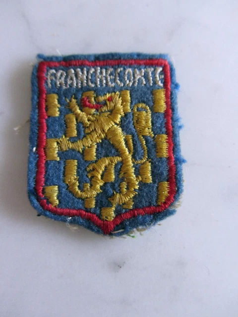 Ecusson brodés/patch France Franche-Comté à bas prix