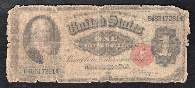 Fr. 223 1891 $1 One Dollar “Martha” Silver Certificate Currency Note