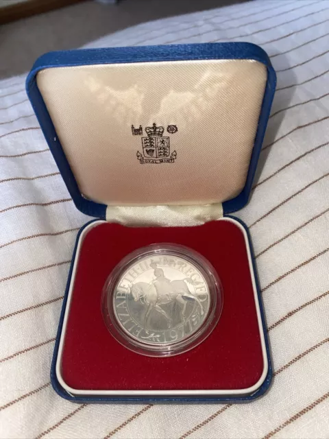 1977 Royal Mint UK - Queen Elizabeth II - Silver Jubilee Crown Proof