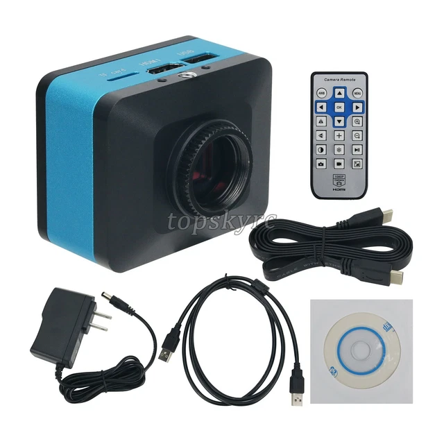 4K UHD 12MP Industrial Camera Microscope 3840x2160 60FPS For Phone Repairs tsy1