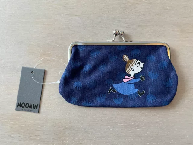 Blue Moomin Little My Pencil Case, étui à lunettes mignon de Finlande 2