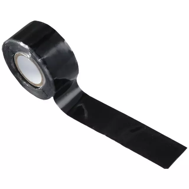 Black Rubber Tape Silicone Self Fusing Insulation Emergency Repairs  Hose