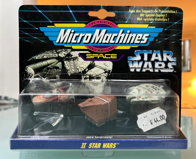 Hasbro-Micro Machines Star Wars Sandcrawler et Landspeeder