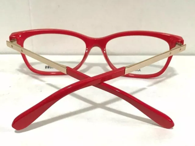 BOBBIE BROWN THE OLIVE 4WS NEON PINK GOLD PLASTIC Eyeglasses Frame 50-15-140 New 3