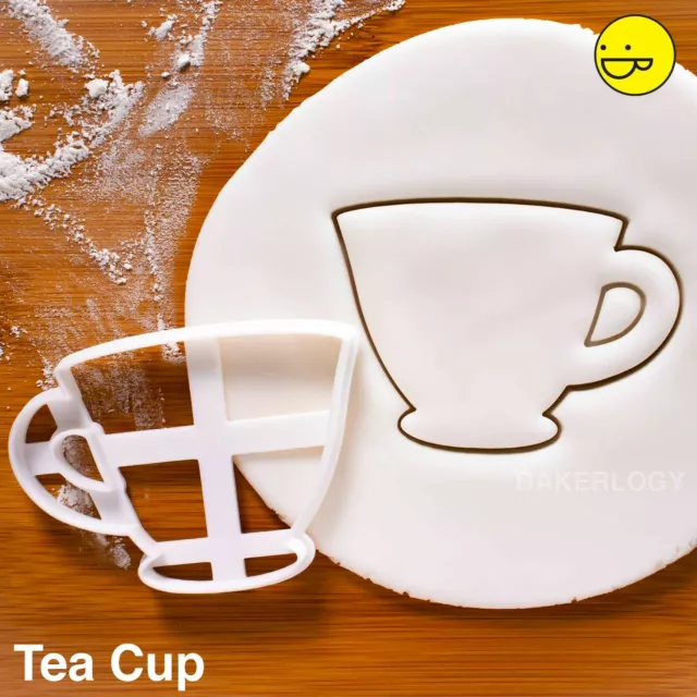 Teacup cookie cutter | whimsical tea party Alice's Adventures in Wonderland