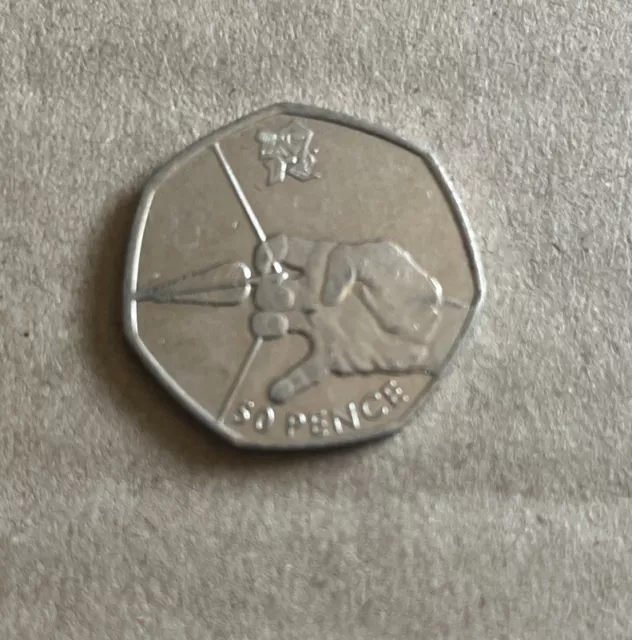 Olympic 50p Coins 2011 Fifty Pence (109)