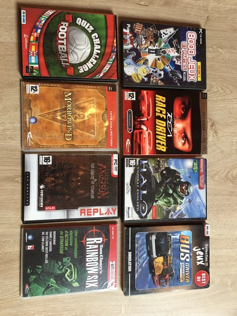 Lot De Jeux pc cd rom 2