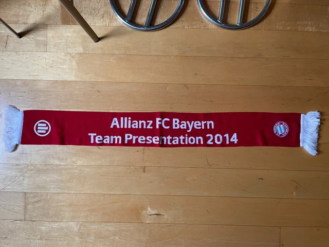 FC Bayern München Fanschal Harry Kane | Offizieller Stadionschal | Schwarz | 100% Polyacryl