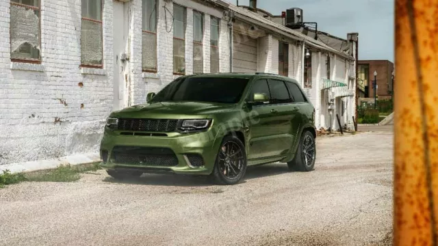 Jeep Grand Cherokee Trackhawk High Res Wall Decor Print Photo Poster