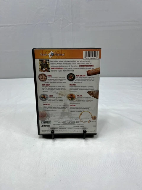 Anthony Bourdain Bourdain No Reservations Dvd Box Set (Sdm027506) Anthony Bourdain Bourdain No Reservations Dvd Box Set (Sdm027506)