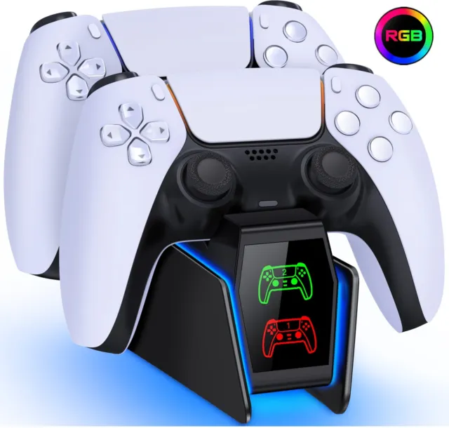 PS5 Controller Fast Charger Dock Station for Playstation 5 Dualsense Controllers