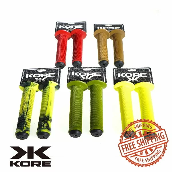 Kore Rivera MX Grips Bicycle Bike Handlebar Grip BMX MTB Dirt Jump 135mm