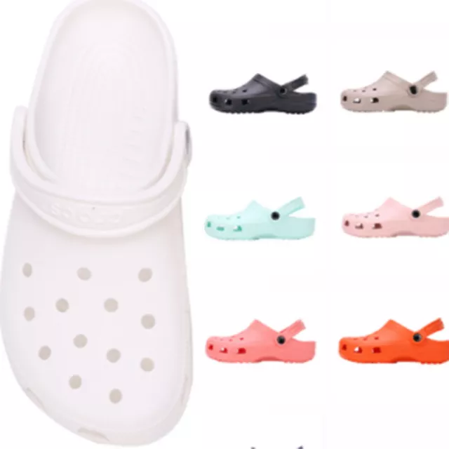 Classic Croc- Clogs Slippers Garden Beach Shoes Child Adult Unisex Men Women 3