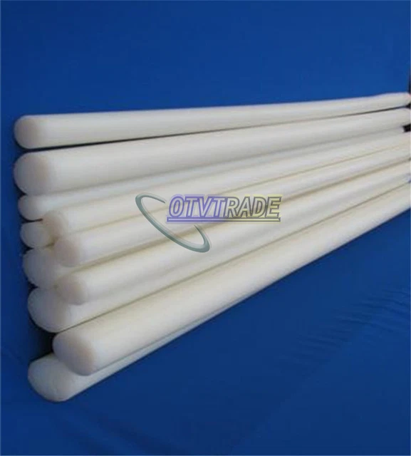 20pcs ABS Styrene Plastic Round Bar Rods Diameter 2mm length 250mm White