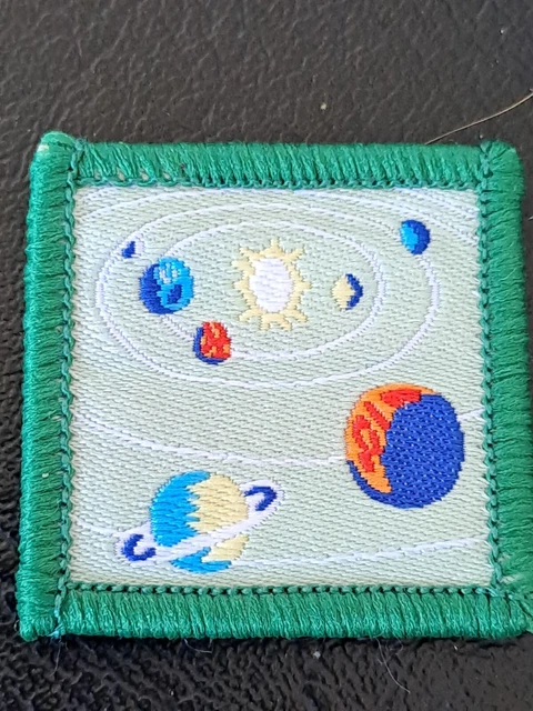 OLD SYSTEM AUSTRALIAN Cub Scout Merit Badge - Level 1 Solar System ...
