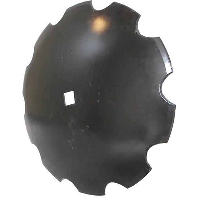 1 Sq x 1-1/8 Sq Axle Notched Disc Blade 20" x 9 Gauge 602-640671