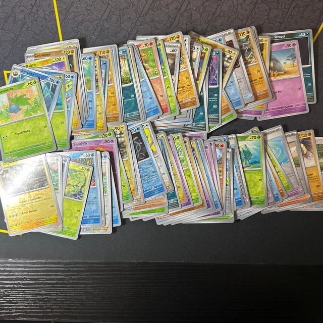 LOT DE 100 Carte Pokemon 151 Reverse Fr Neuve ( Avec Plusieur Double