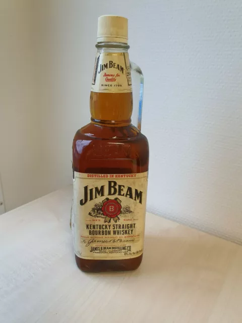 Rarität !! Sehr alte 1,5L Henkel-Flasche Jim Beam, 40% gekauft 1998