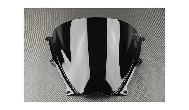 Bulle Noire Double Courbure Polycarbonate Compatible BMW Nine-T 2017-2021 - Saute-Vent Moto Sportif
