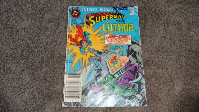 The Best of DC Blue Ribbon Digest #27  (1982) Superman vs. Luthor Stories!