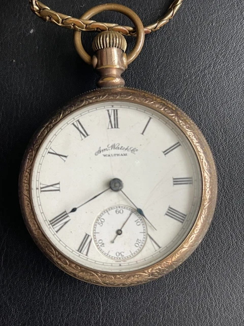 Montre De Poche Waltham Vanguard 1919 – Qualité Chemin De Fer – Vintage