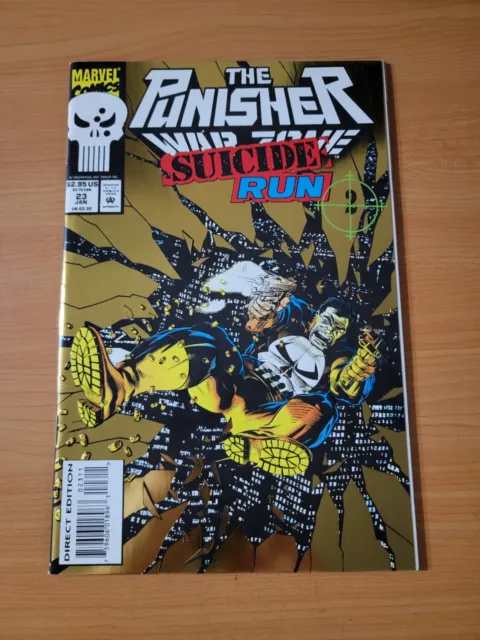 Punisher War Zone #23 Direct Market Edition ~ NEAR MINT NM ~ 1994 Marvel Comics