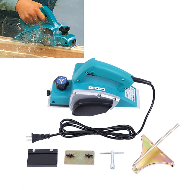 ✅Electric Wood Planer Door Plane Hand Held Woodworking Power Tool Kit ✅