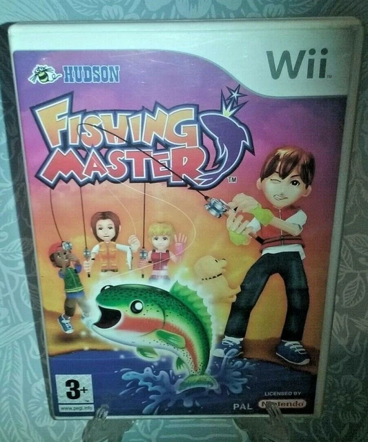 FISHING MASTER NINTENDO Wii/Wii U complete with Manual Hudson PAL UK Kids  Game $20.53 - PicClick AU