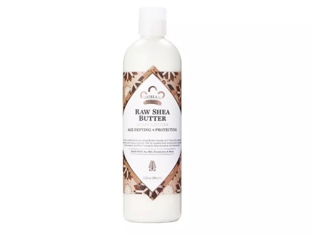 Body Lotion Raw Shea and Myrh 13 OZ by Nubian Heritage