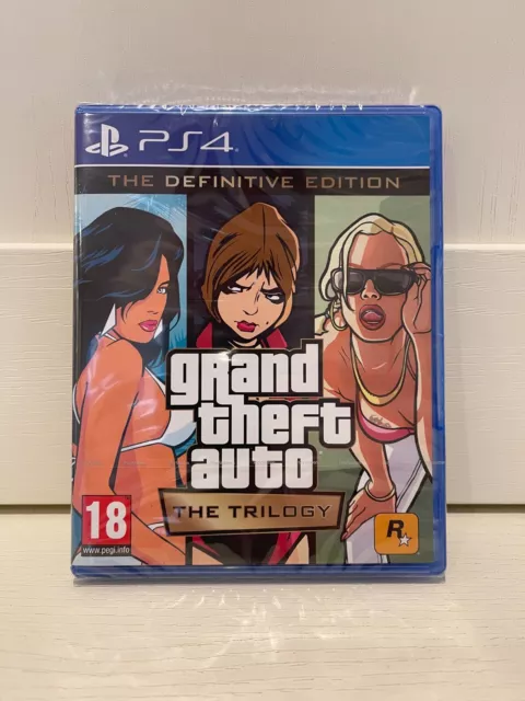 Neu Grand Theft Auto: Die Trilogie - Die Definitive Edition (PS4) UK PAL-Spiel