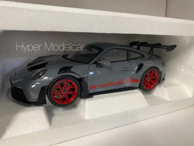 Norev 1/18 Porsche 911 992 GT3 Rs Coupé 2022 Artic Gris ART.187350