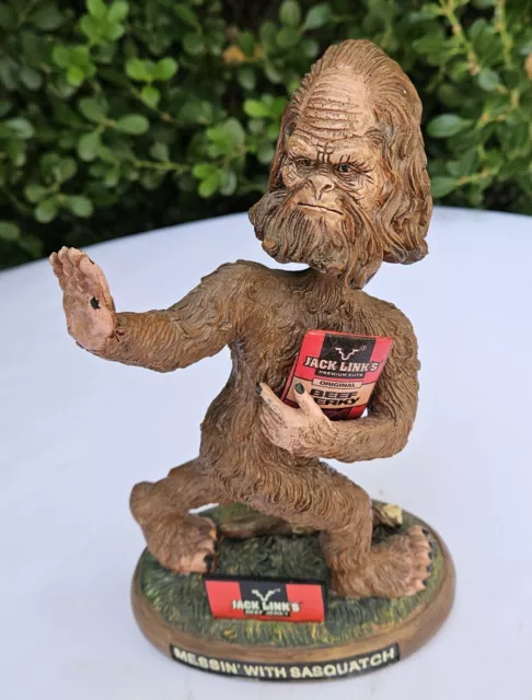 Bigfoot Booblehead - Jack Links Beef Jerky Messin With Sasquatch RARE STATUE