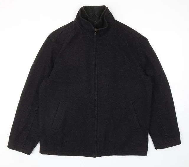 MANS QUILTED JACKET THOMAS NASH BLACK Sz MEDIUM BUTTON CUFF GOOD CONDITION. 8.00 PicClick UK