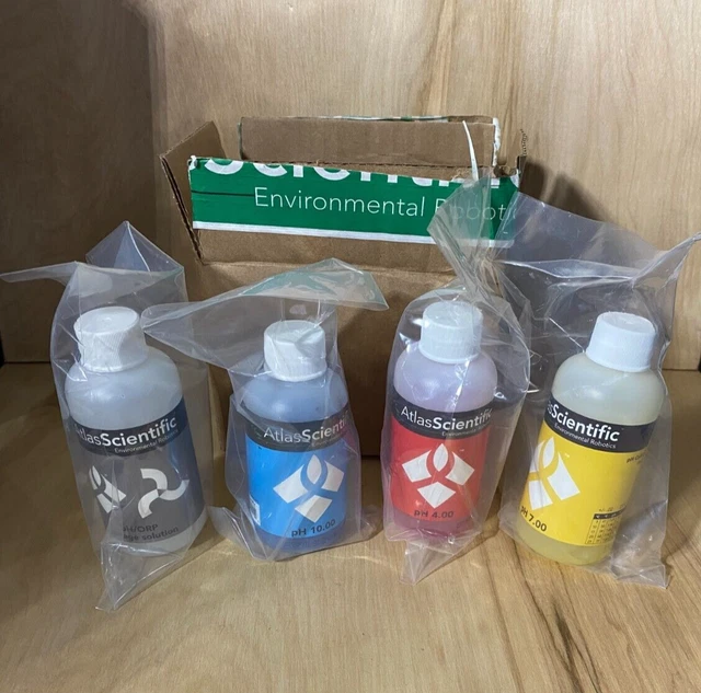 Soluciones de calibración de pH Atlas Scientific - caducadas