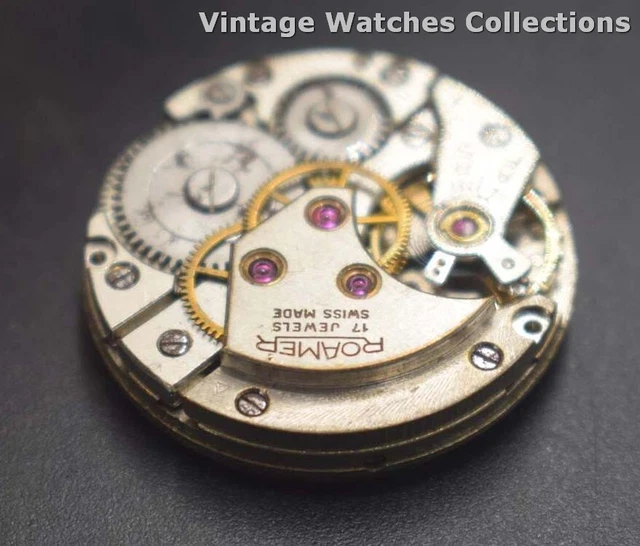 Tige De Remontoir Pour Montre Roamer 371/400 - Pièce MST, Modèle Mâle, New Old Stock
