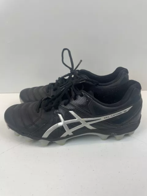 ASICS GEL LETHAL 18 Football Boots Mens US 9.5 Black Footy Soccer Cleats FG 37.97 PicClick AU
