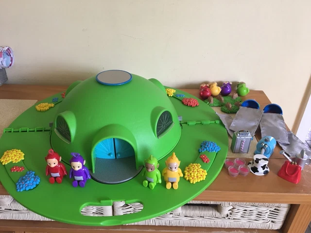 TELETUBBIES HOME ON The Hill Playset With Accessories £46.00 - PicClick UK