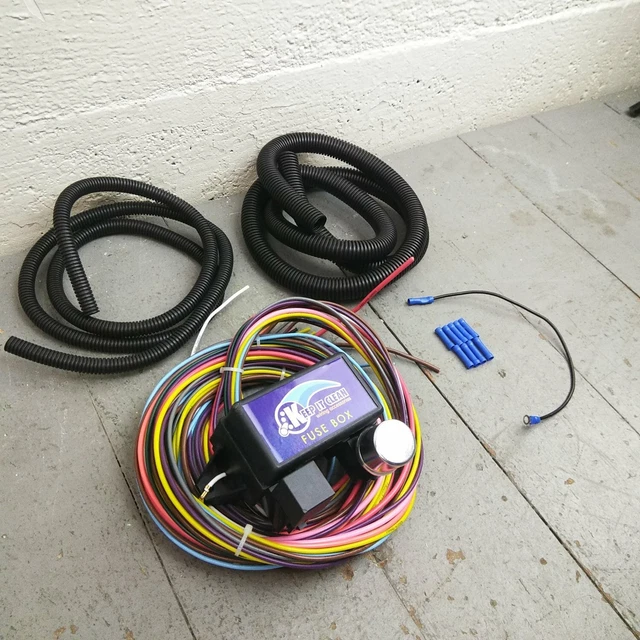 WIRE HARNESS FUSE Block Upgrade Kit for 1967 1969 Camaro 1968 1974