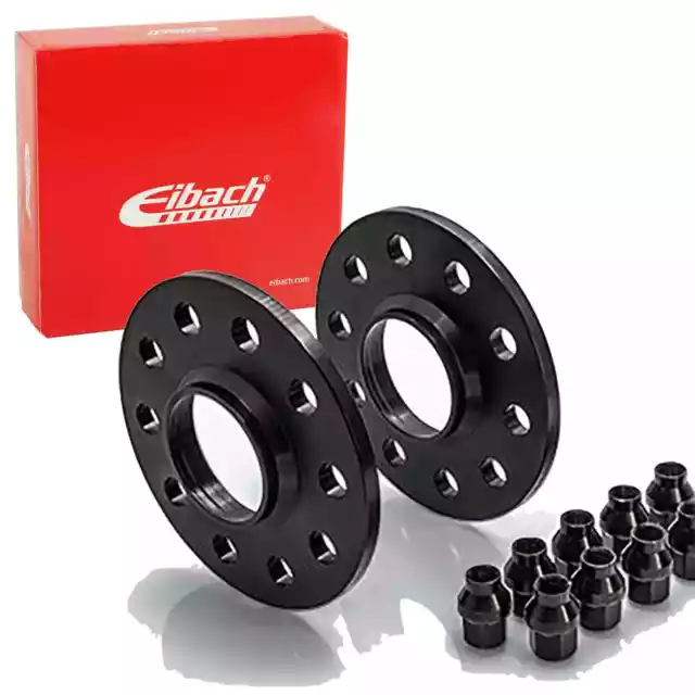 EIBACH PRO-SPACER 18mm SPURVERBREITERUNG SCHWARZ 2x9mm SPURPLATTEN LK:5x114,3