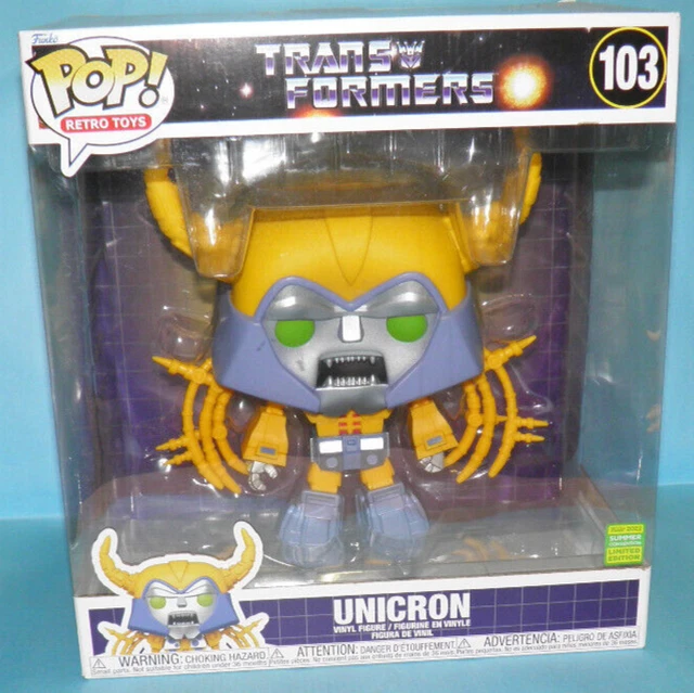 FUNKO POP! RETRO Transformers Unicron 103 2022 Summer Convention